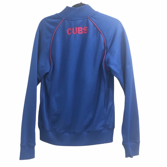 NIKE FIT CHICAGO CUBS MLB FULL ZIP UP JACKET SIZE SMALL - Picture 3 of 14